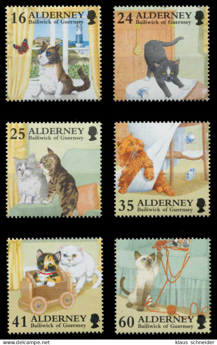 ALDERNEY Nr 94-99 Postfrisch S00B03A - Alderney