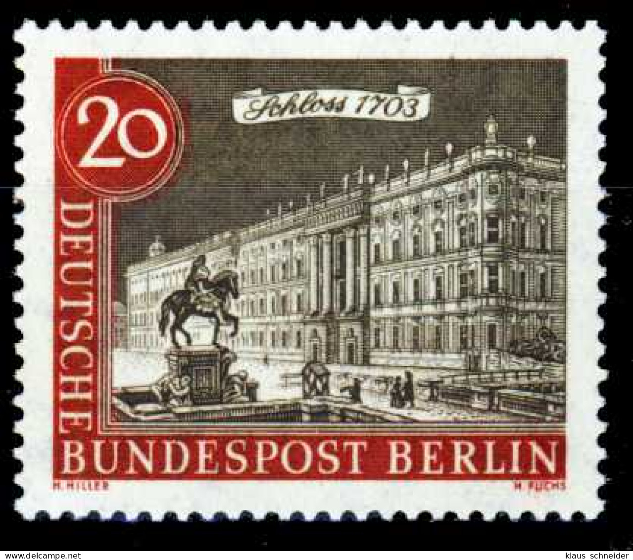 BERLIN 1962 Nr 221 Postfrisch S594D52 - Unused Stamps