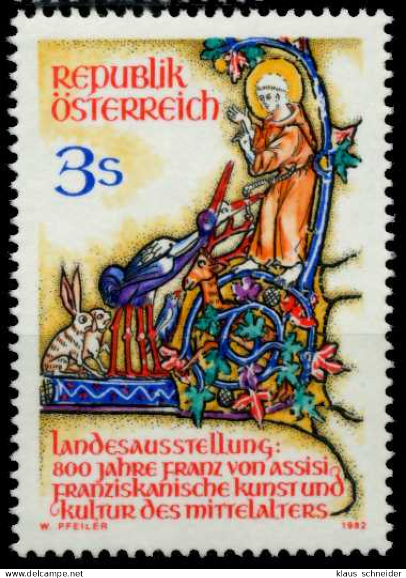 ÖSTERREICH 1982 Nr 1703 Postfrisch S59E9DE - Unused Stamps