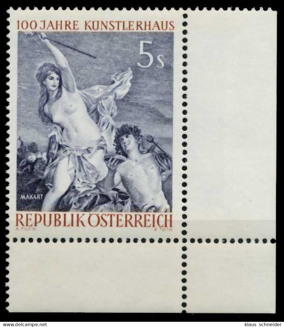 ÖSTERREICH 1961 Nr 1090 Postfrisch ECKE-URE X7F3856 - Unused Stamps