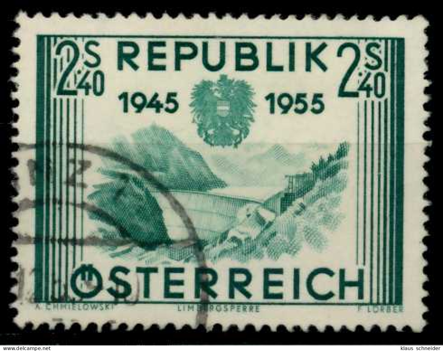 ÖSTERREICH 1955 Nr 1016 Gestempelt X7FE196 - Used Stamps