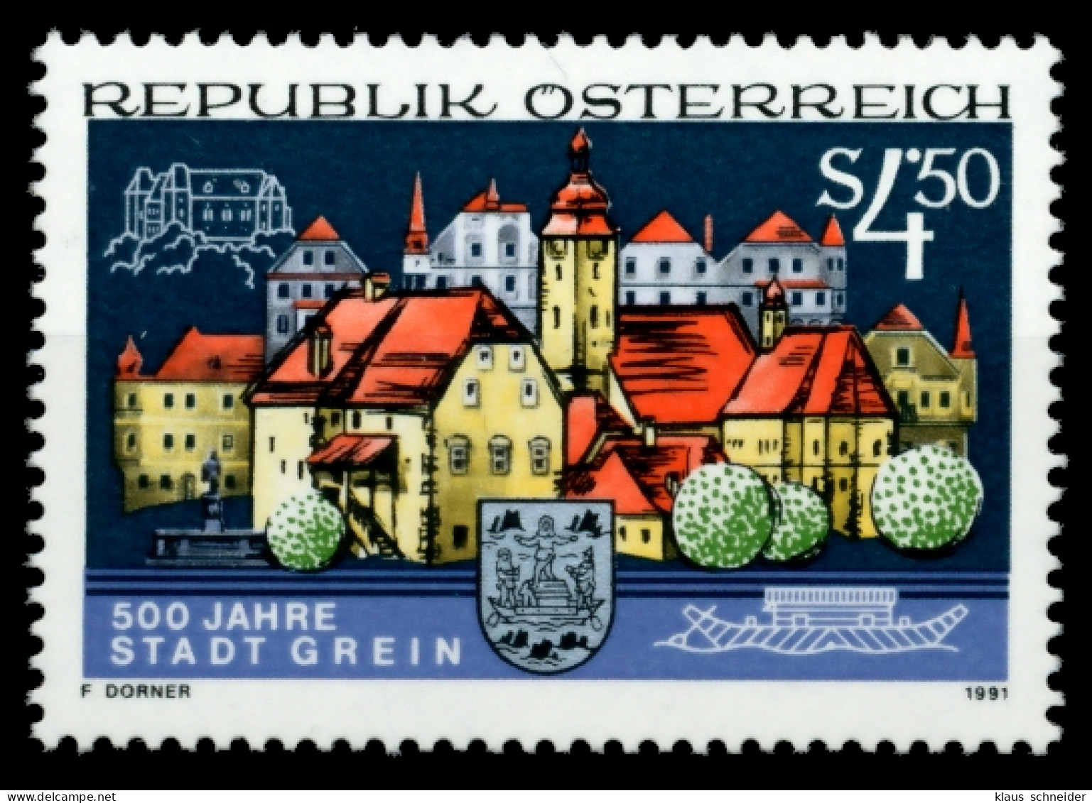 ÖSTERREICH 1991 Nr 2030 Postfrisch S0051DA - Nuevos