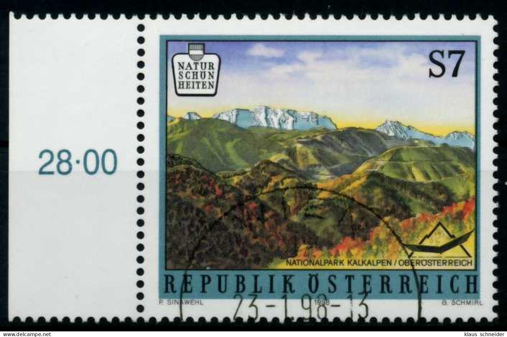 ÖSTERREICH 1998 Nr 2242 Zentrisch Gestempelt ORA X81923A - Usati