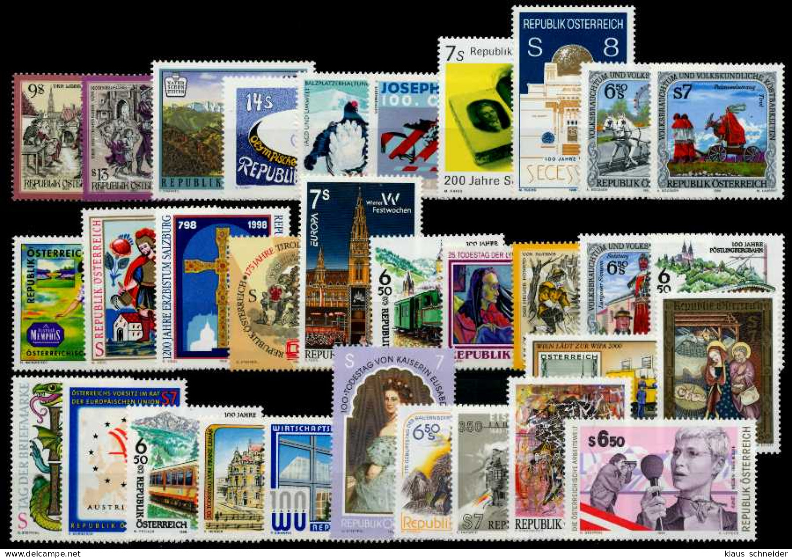 ÖSTERREICH Nr 2240-2271 Postfrisch JAHRGANG X81925A - Full Years