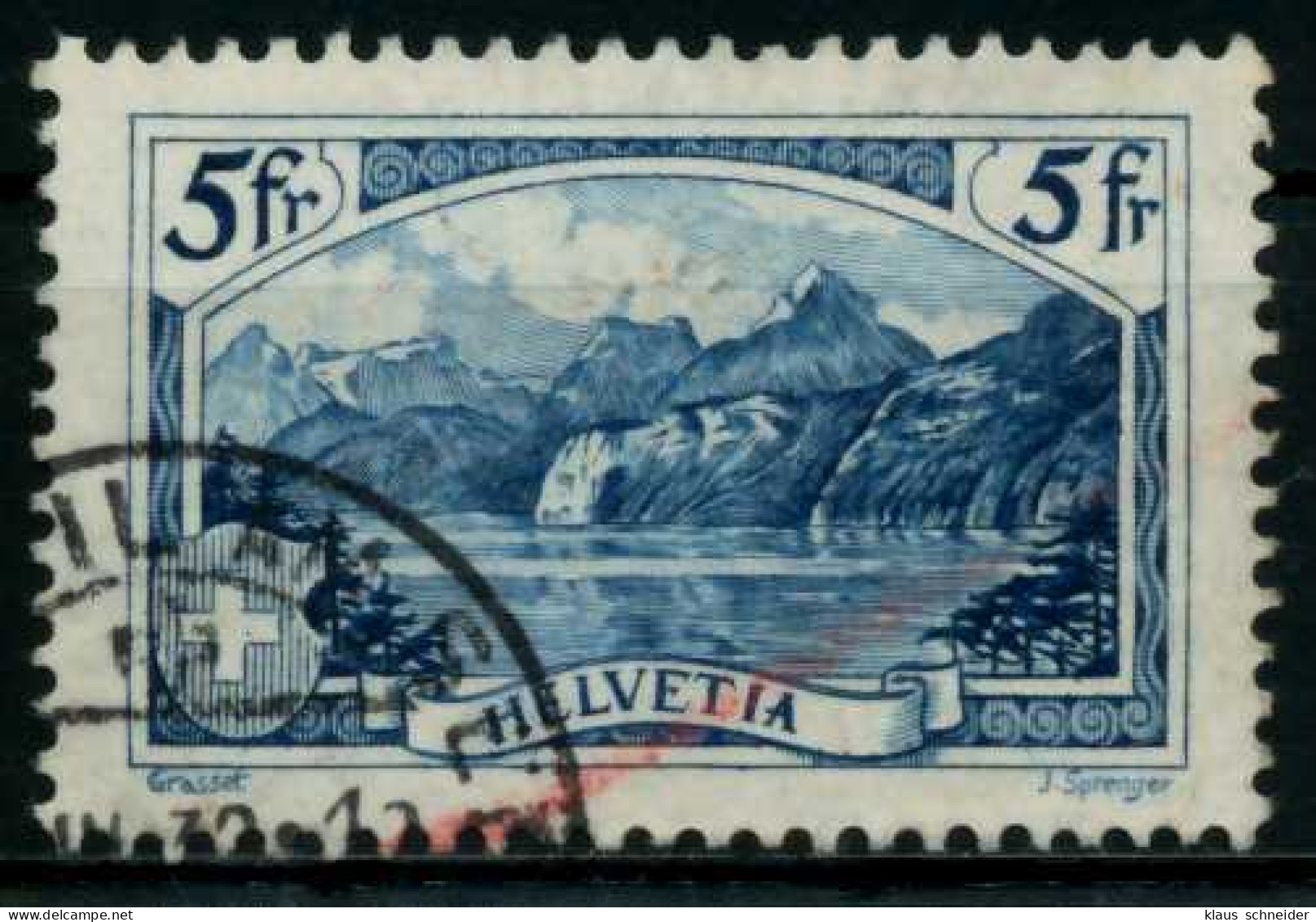 SCHWEIZ 1928 Nr 227 Gestempelt X8216A6 - Sonstige & Ohne Zuordnung