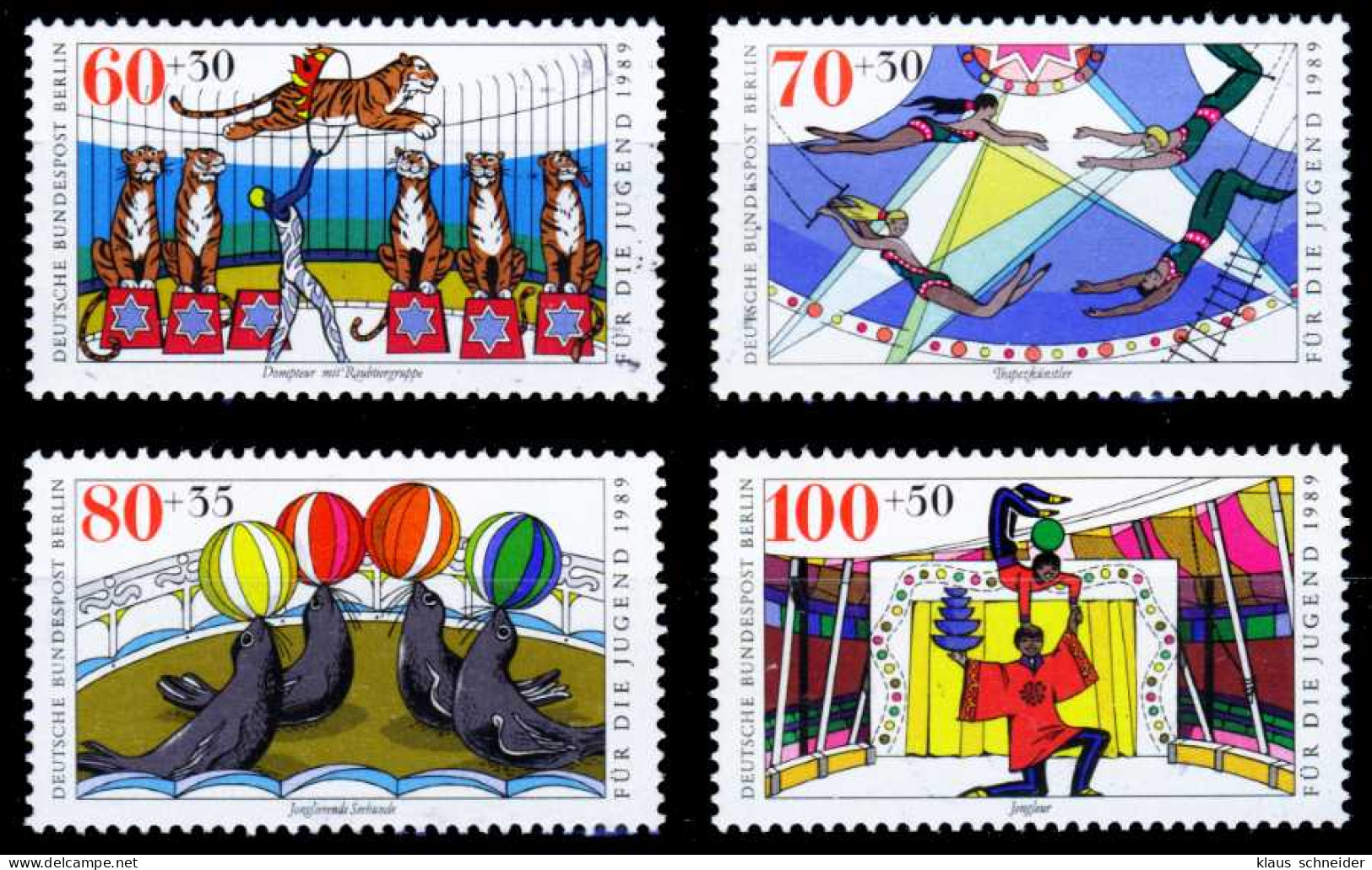 BERLIN 1989 Nr 838-841 Postfrisch S5F7AD6 - Unused Stamps