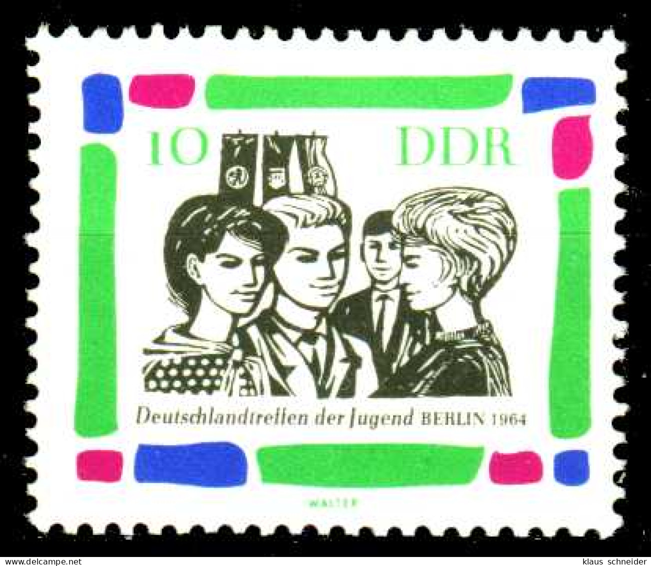 DDR 1964 Nr 1022 Postfrisch SFC8DE6 - Unused Stamps
