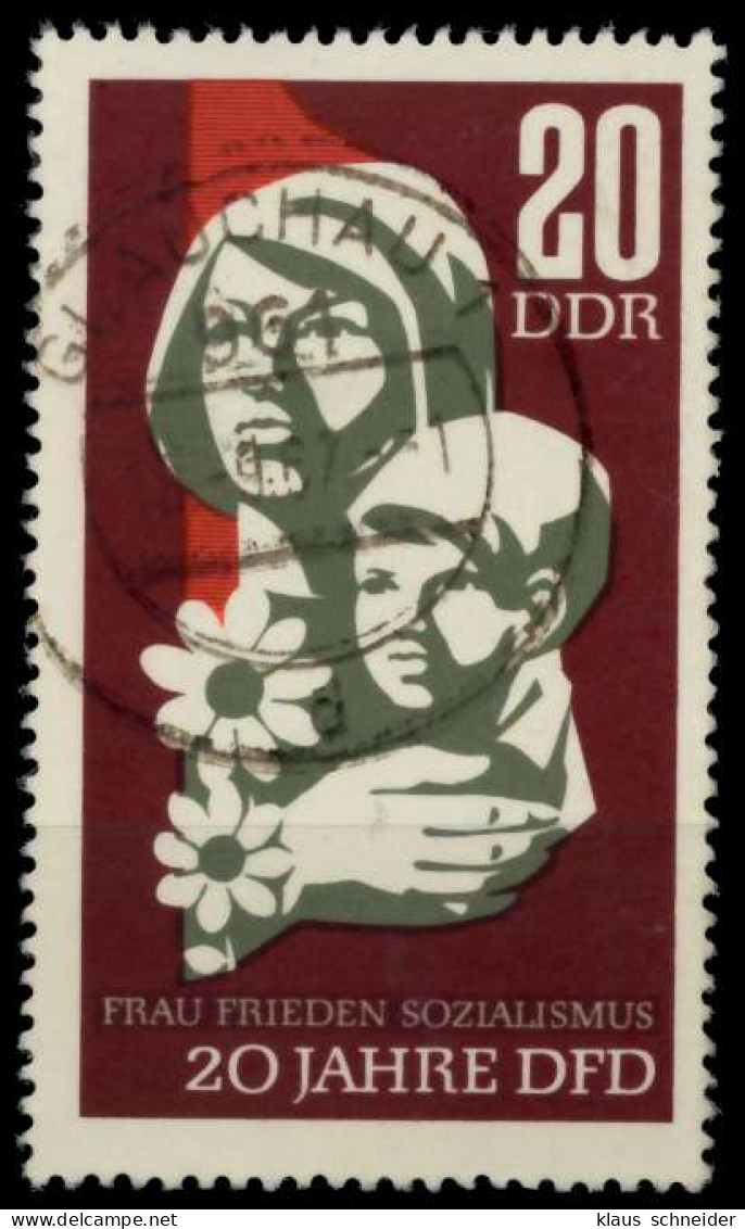 DDR 1967 Nr 1256 Gestempelt X90ADFA - Gebraucht