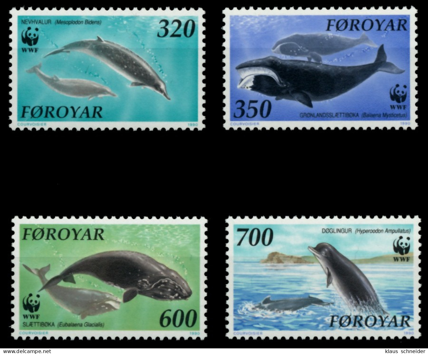 FÄRÖER Nr 203-206 Postfrisch X90E302 - Faroe Islands