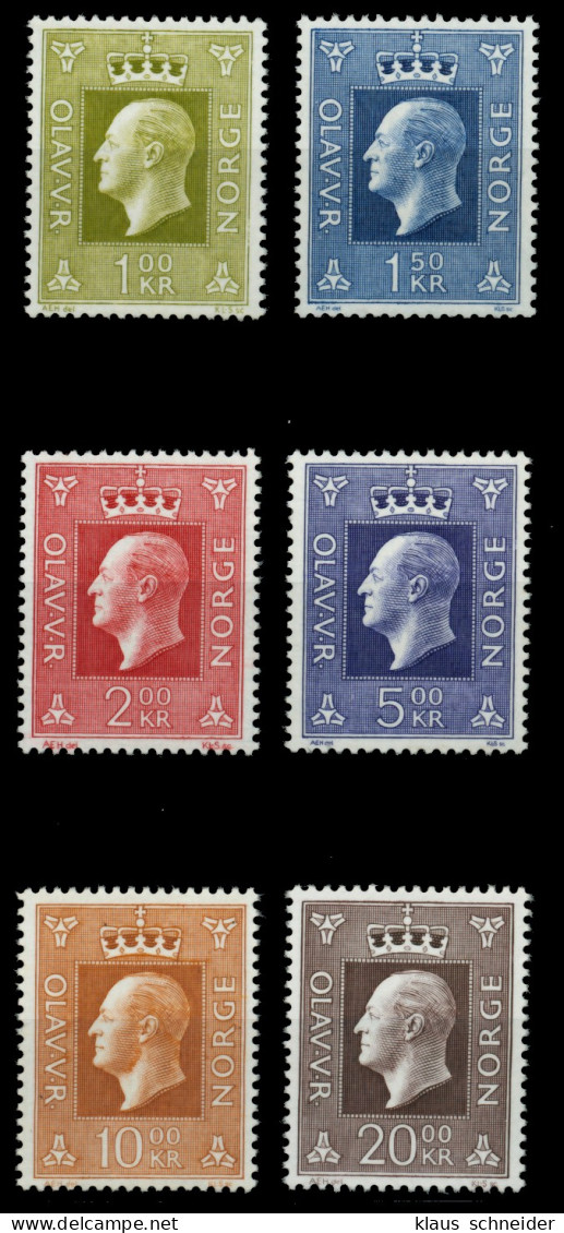 NORWEGEN Nr 588-593 Postfrisch X915D72 - Unused Stamps