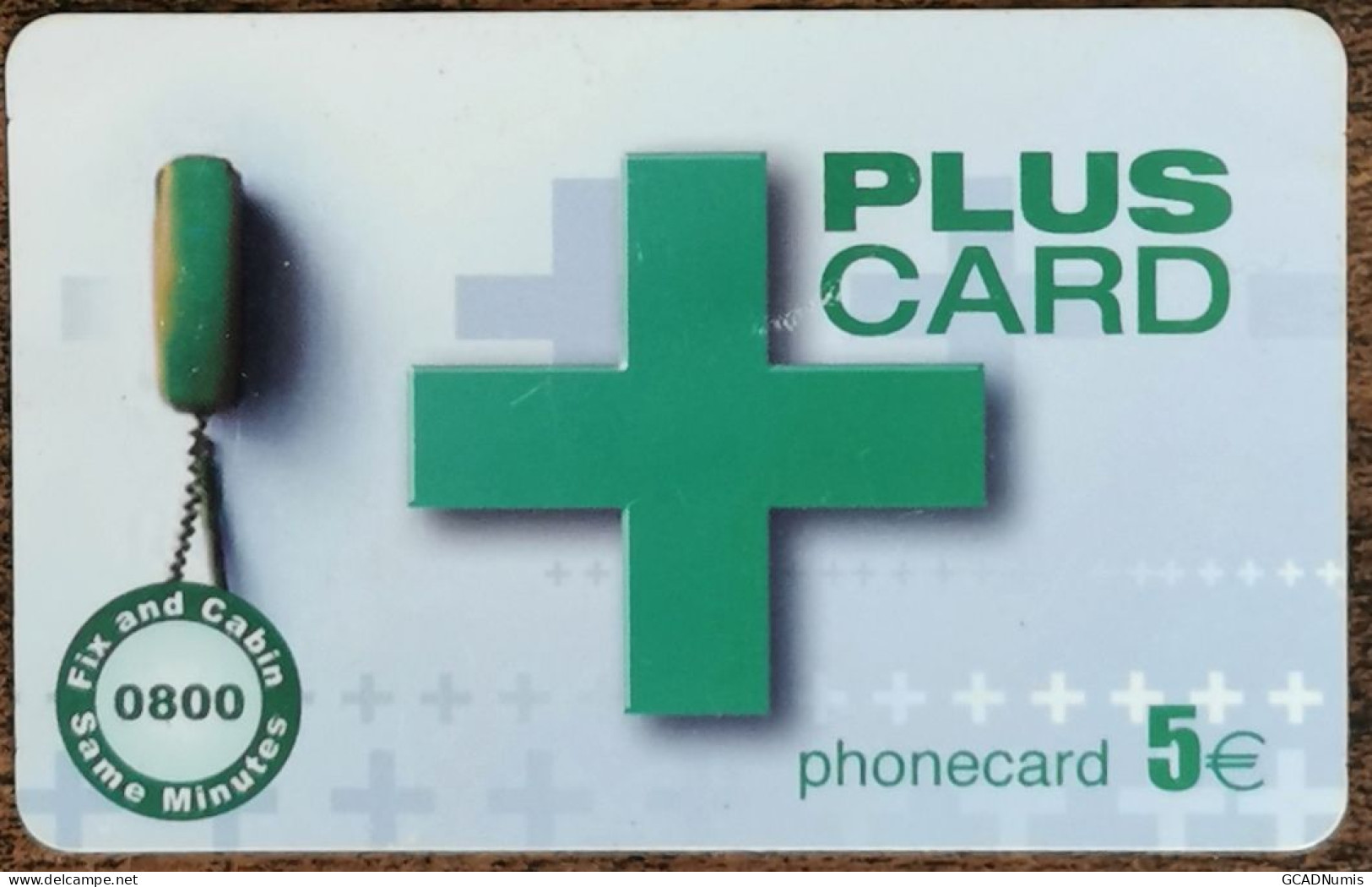 Carte De Recharge - Plus Card Phonecard 5€ Belgique - Télécarte ~59 - GSM-Kaarten, Herlaadbaar & Voorafbetaald