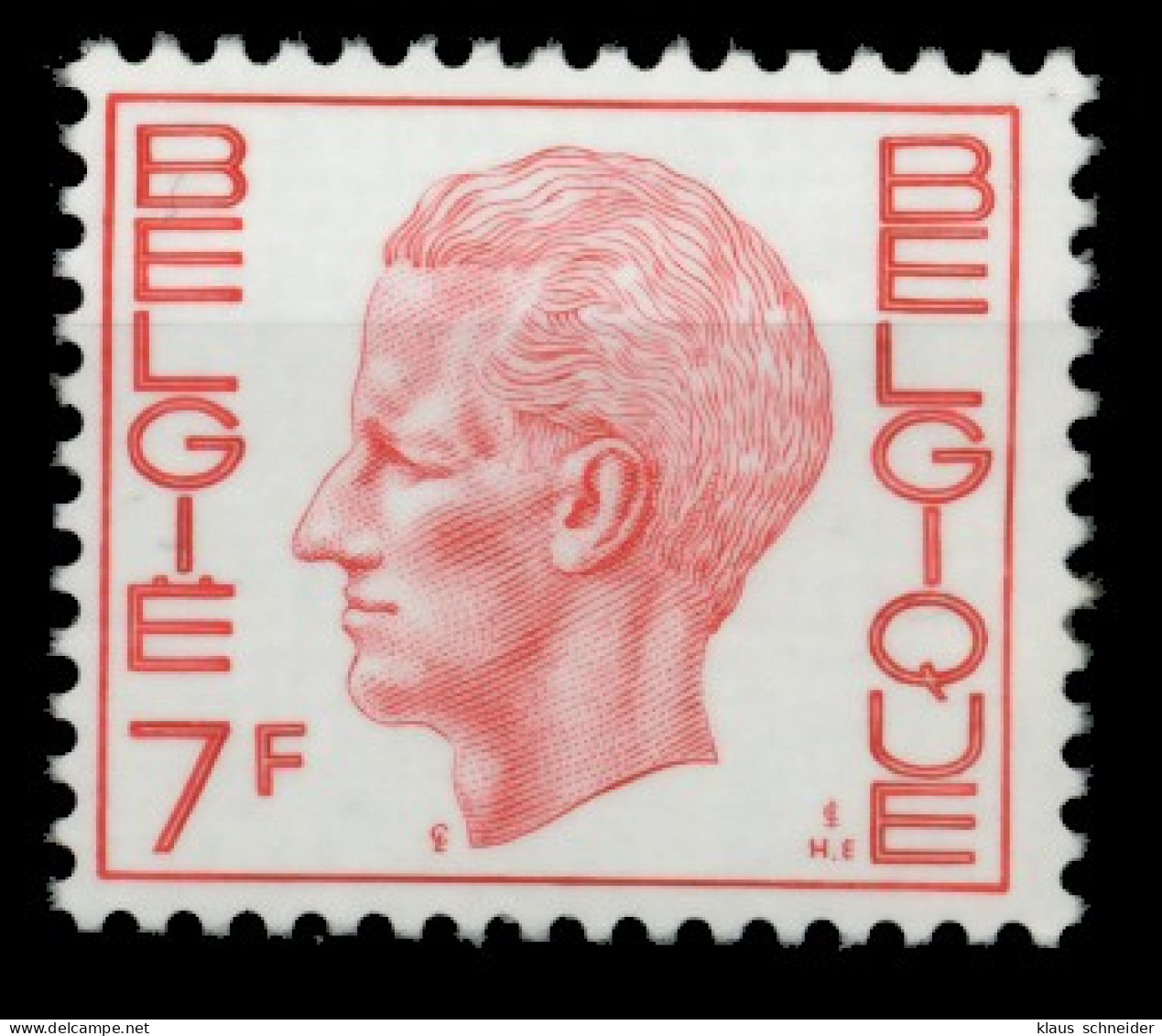 BELGIEN Nr 1638zy Postfrisch S047ABA - Unused Stamps