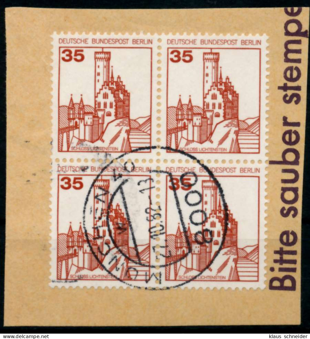 BERLIN DS BURGEN U. SCHLÖSSER Nr 673 Zentrisch Gestempelt VI X969956 - Oblitérés
