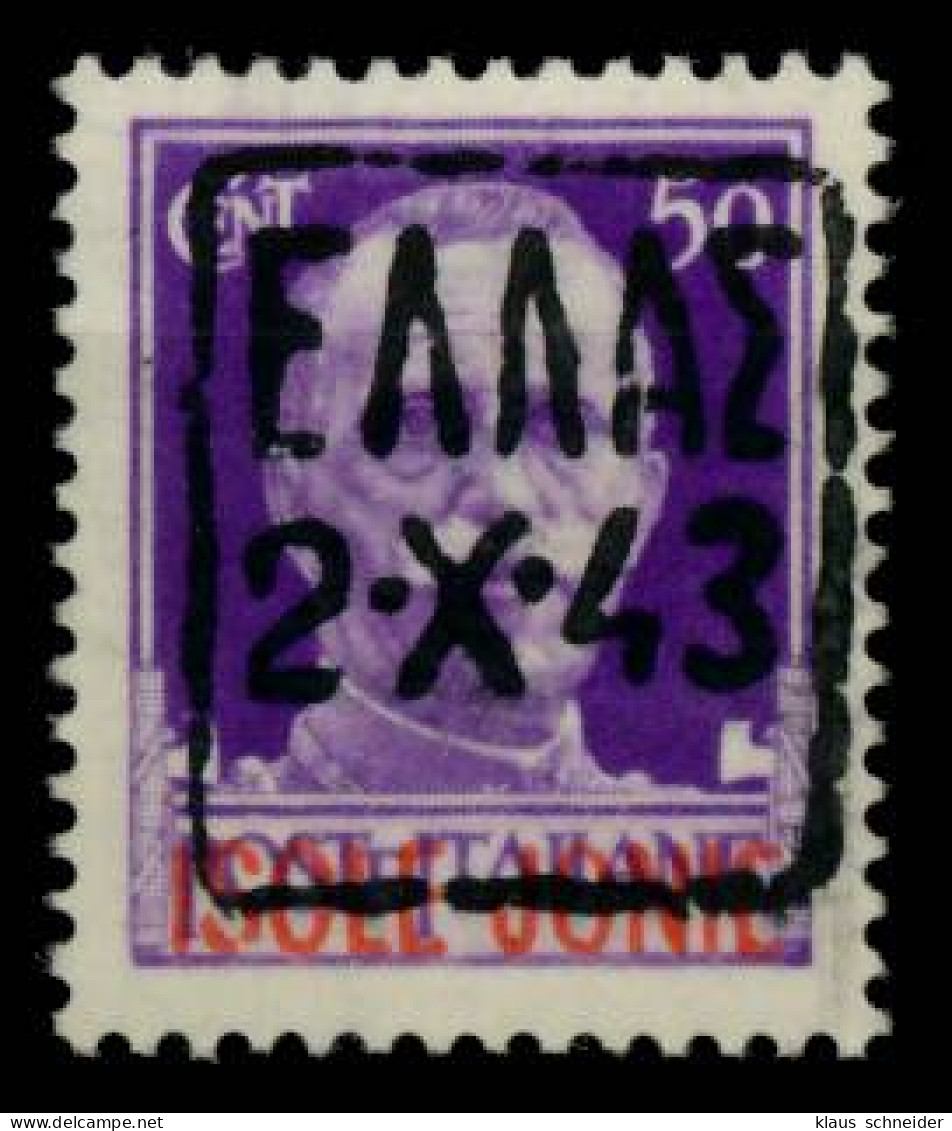 BES 2WK ZANTE Nr 2-I Postfrisch X6B50CA - Occupazione 1938 – 45