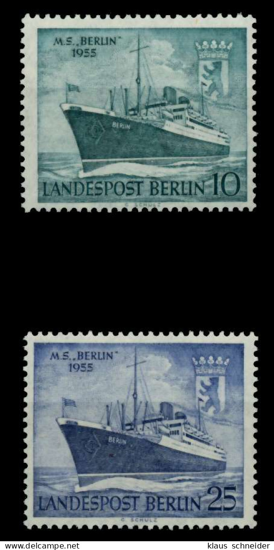BERLIN 1955 Nr 126-127 Postfrisch X6C38EE - Neufs