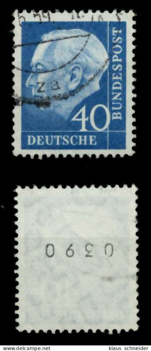 BRD DS HEUSS 2 Nr 260xR Gestempelt X6F9326 - Used Stamps