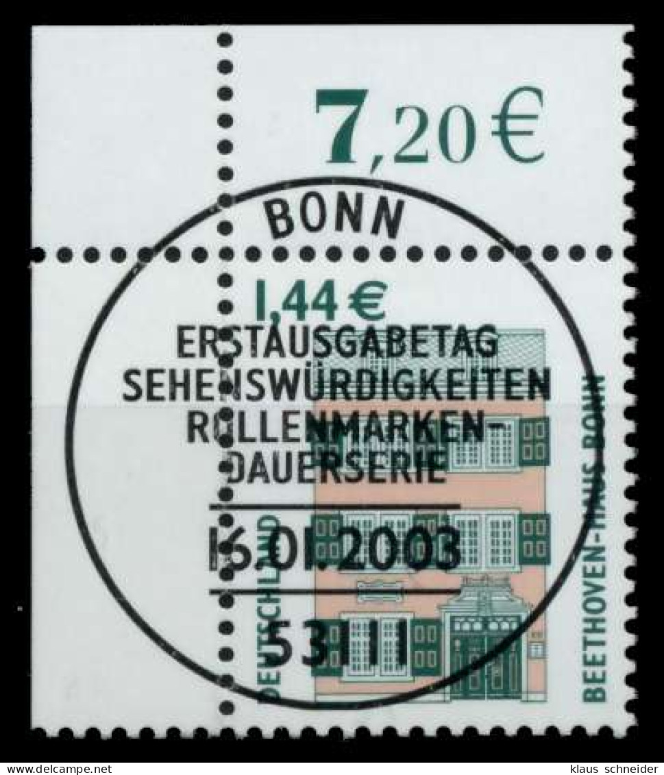 BRD DS SEHENSW Nr 2306 Zentrisch Gestempelt ECKE-OLI X70F1C6 - Used Stamps