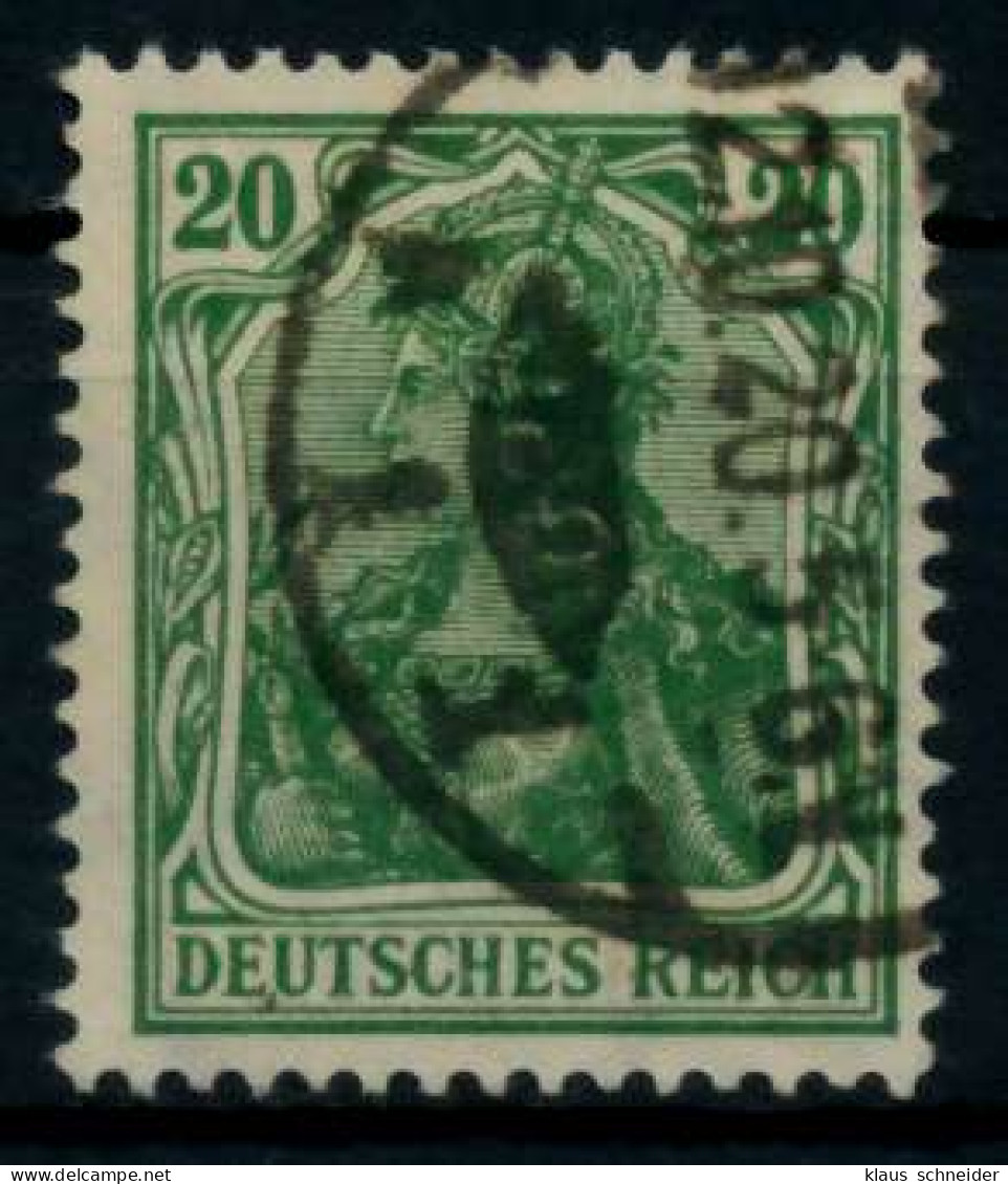 D-REICH INFLA Nr 143a Gestempelt Gepr. X71B642 - Used Stamps
