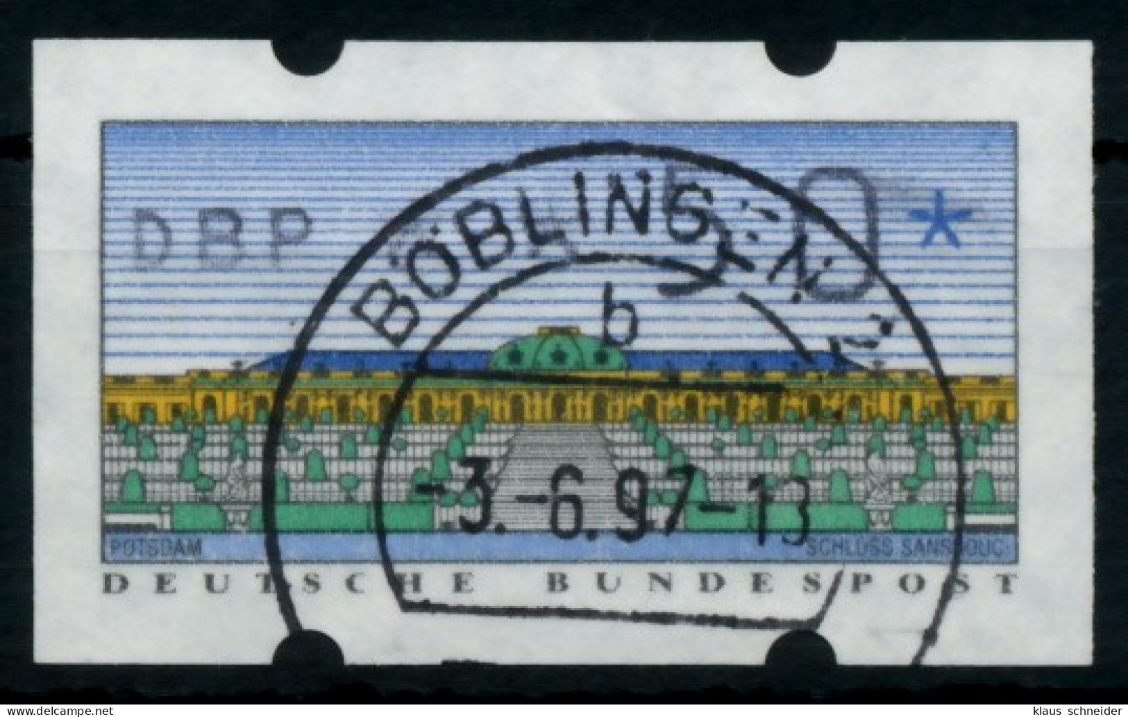 BRD ATM 1993 Nr 2-1.1-0050 Gestempelt X75BF16 - Automaatzegels [ATM]
