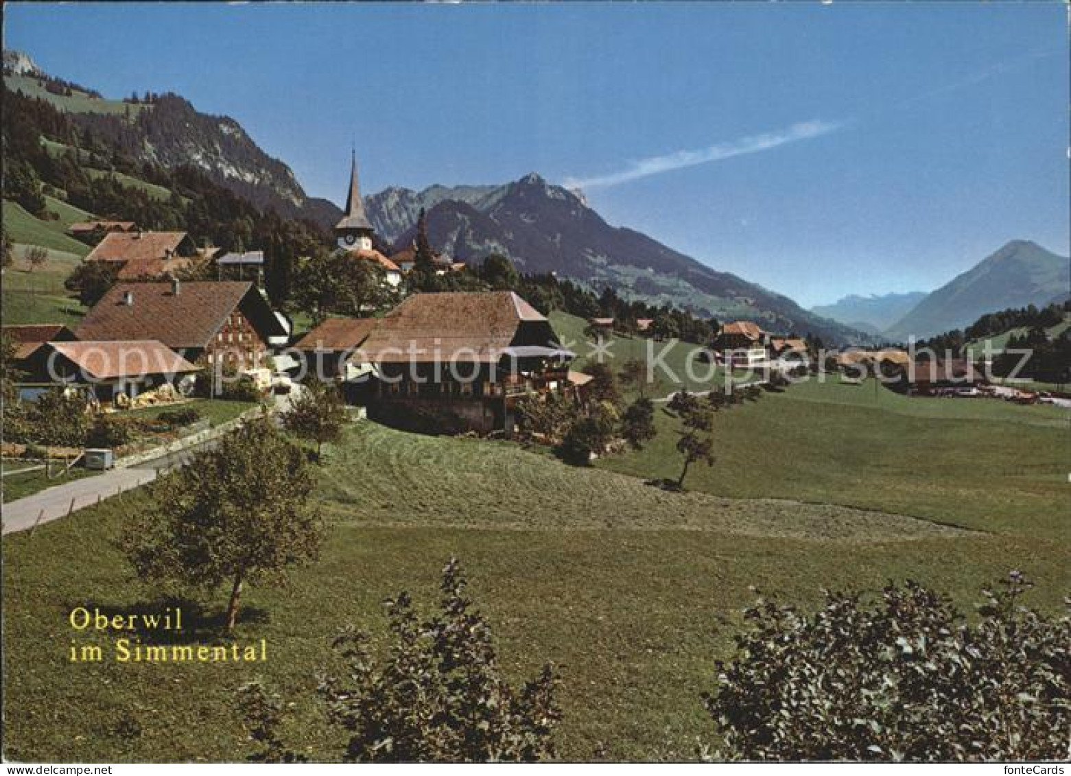 11713684 Oberwil ZG Dorfpartie  - Autres & Non Classés