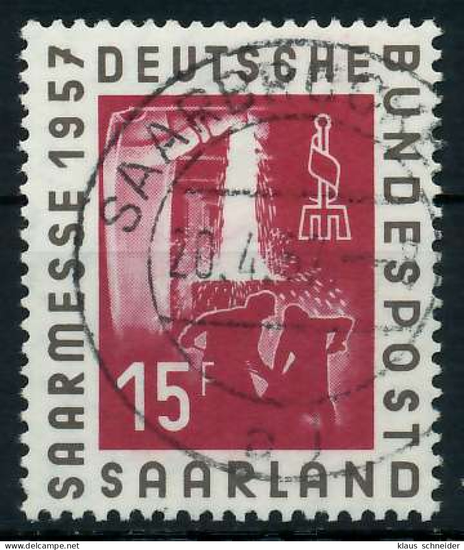SAAR OPD 1957 Nr 400 Zentrisch Gestempelt X79C95E - Used Stamps