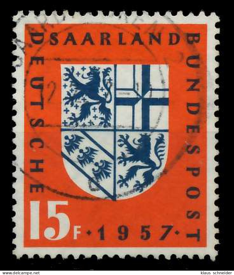 SAAR OPD 1957 Nr 379 Zentrisch Gestempelt X79CA66 - Used Stamps