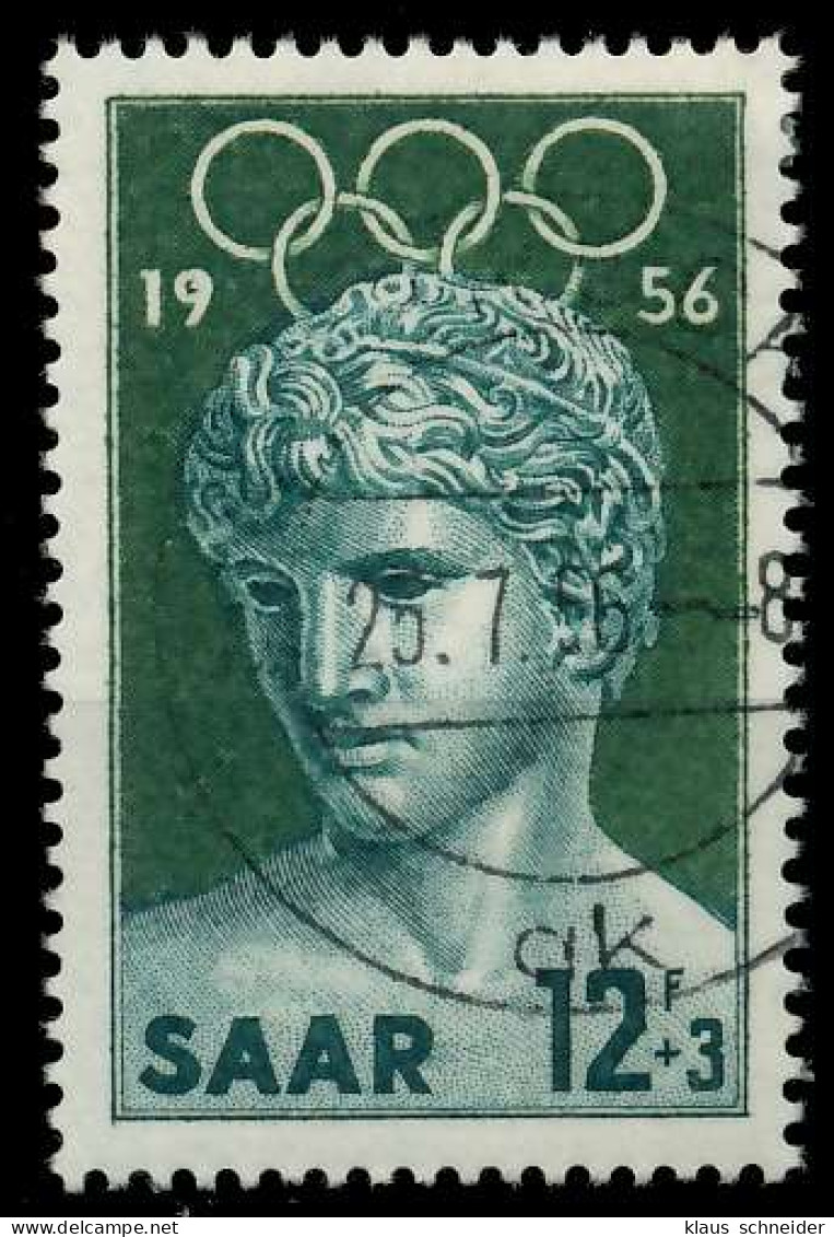 SAARLAND 1956 Nr 371 Gestempelt X79CACE - Used Stamps