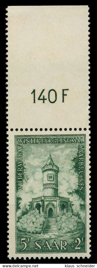 SAARLAND 1956 Nr 373 Postfrisch ORA X79DBA6 - Ungebraucht