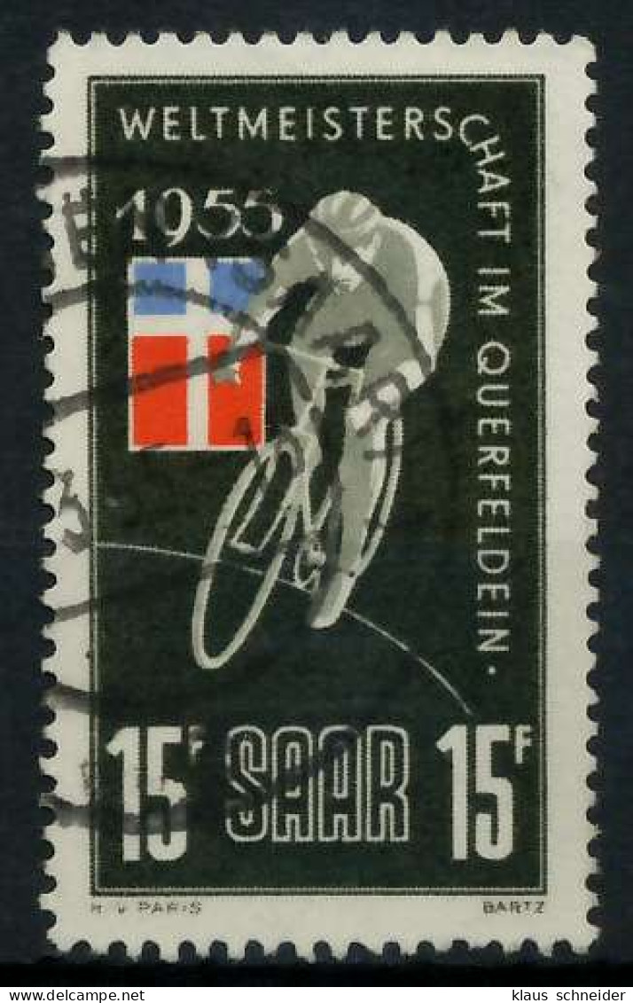 SAARLAND 1955 Nr 357 Gestempelt X79DED2 - Used Stamps