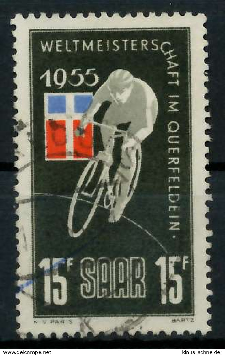 SAARLAND 1955 Nr 357 Gestempelt X79DE92 - Used Stamps