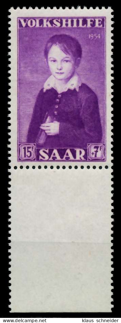 SAARLAND 1954 Nr 356 Postfrisch URA X79DF1E - Unused Stamps