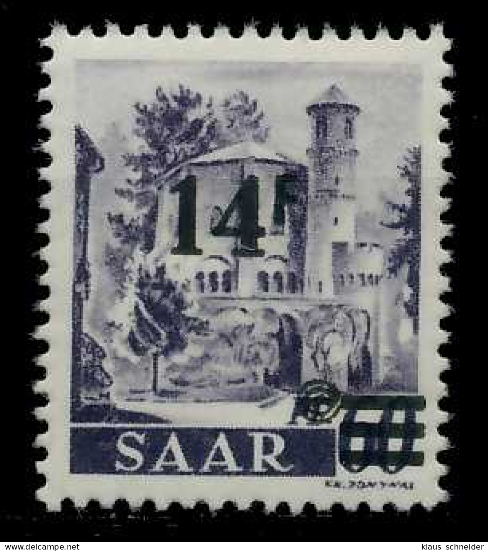 SAARLAND 1947 Nr 236ZII Postfrisch X7A163A - Unused Stamps