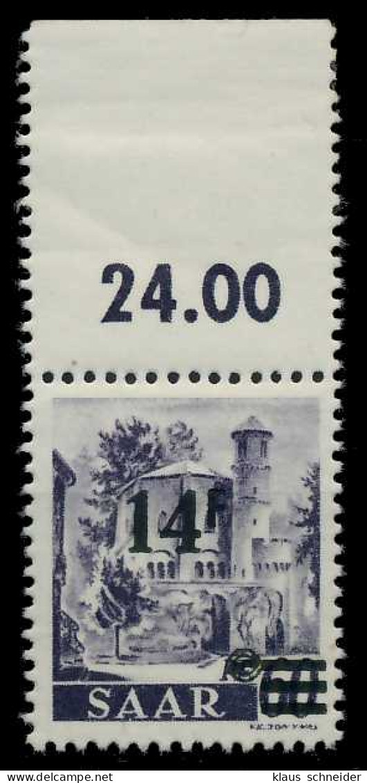 SAARLAND 1947 Nr 236ZII Postfrisch ORA X7A1636 - Nuovi