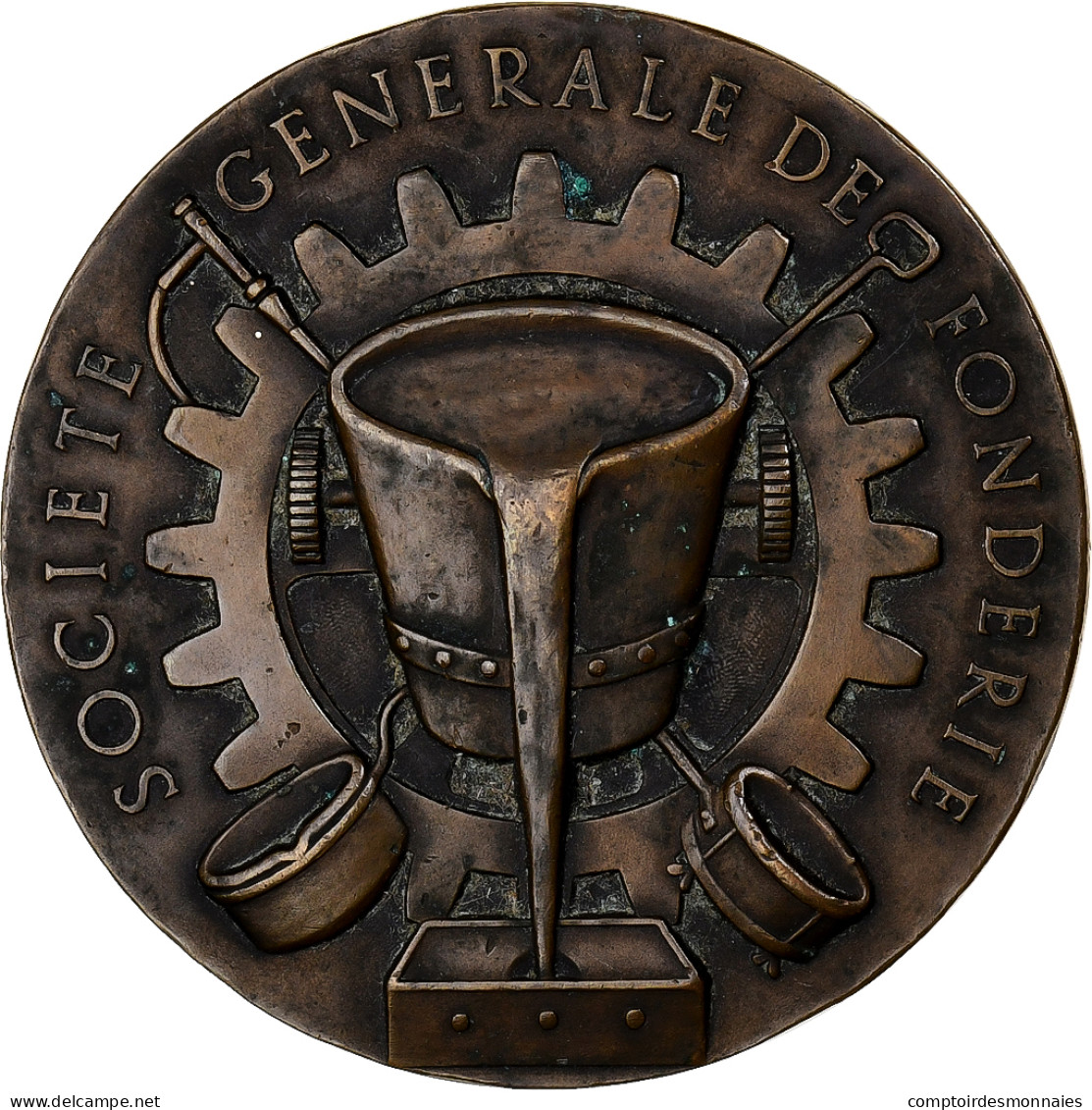 France, Médaille, Société Générale De Fonderie, 1973, Bronze, TTB+ - Other & Unclassified