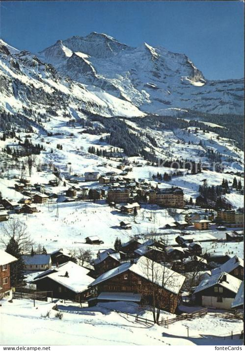 11713524 Wengen BE Mit Jungfrau Wengen - Autres & Non Classés