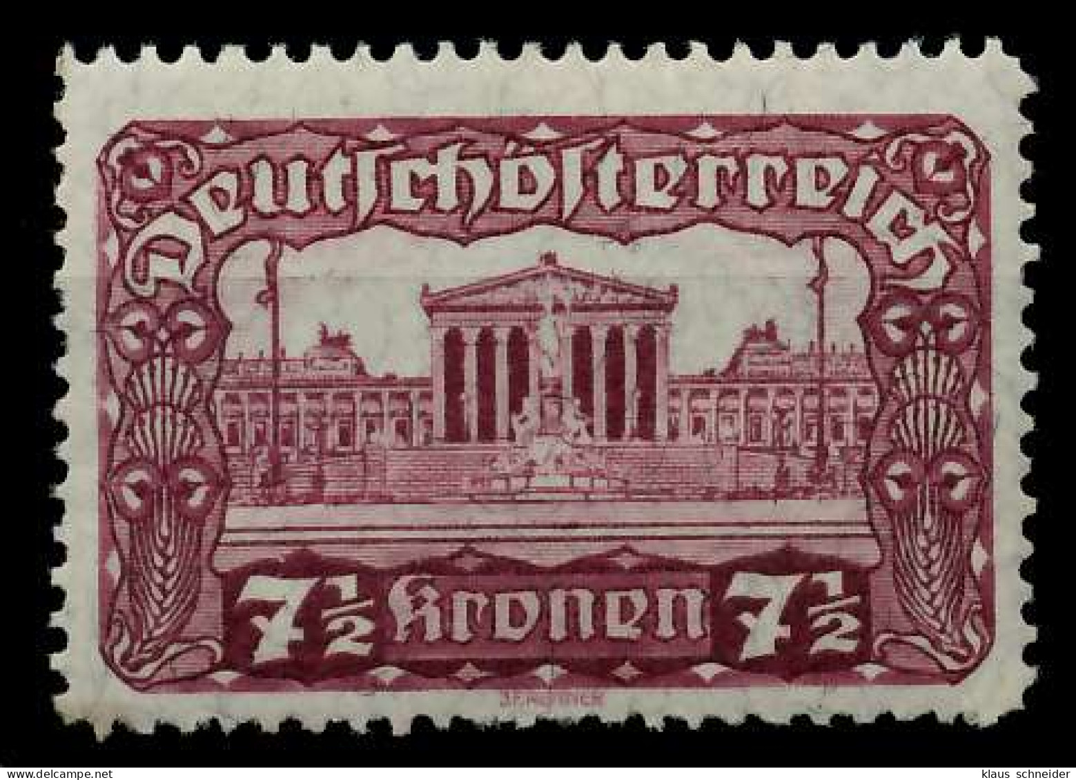 ÖSTERREICH 1919 Nr 289A Postfrisch X7A85BE - Unused Stamps