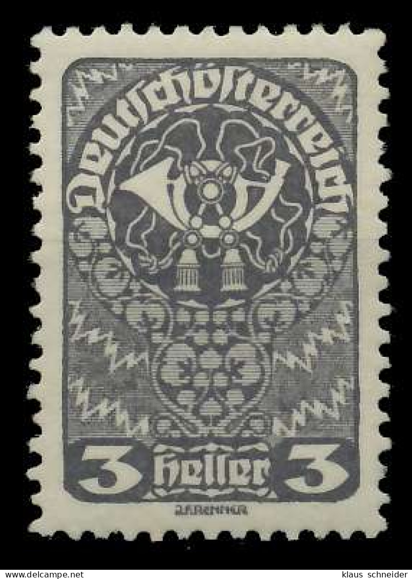 ÖSTERREICH 1919 Nr 255 Postfrisch X7A85CE - Nuovi