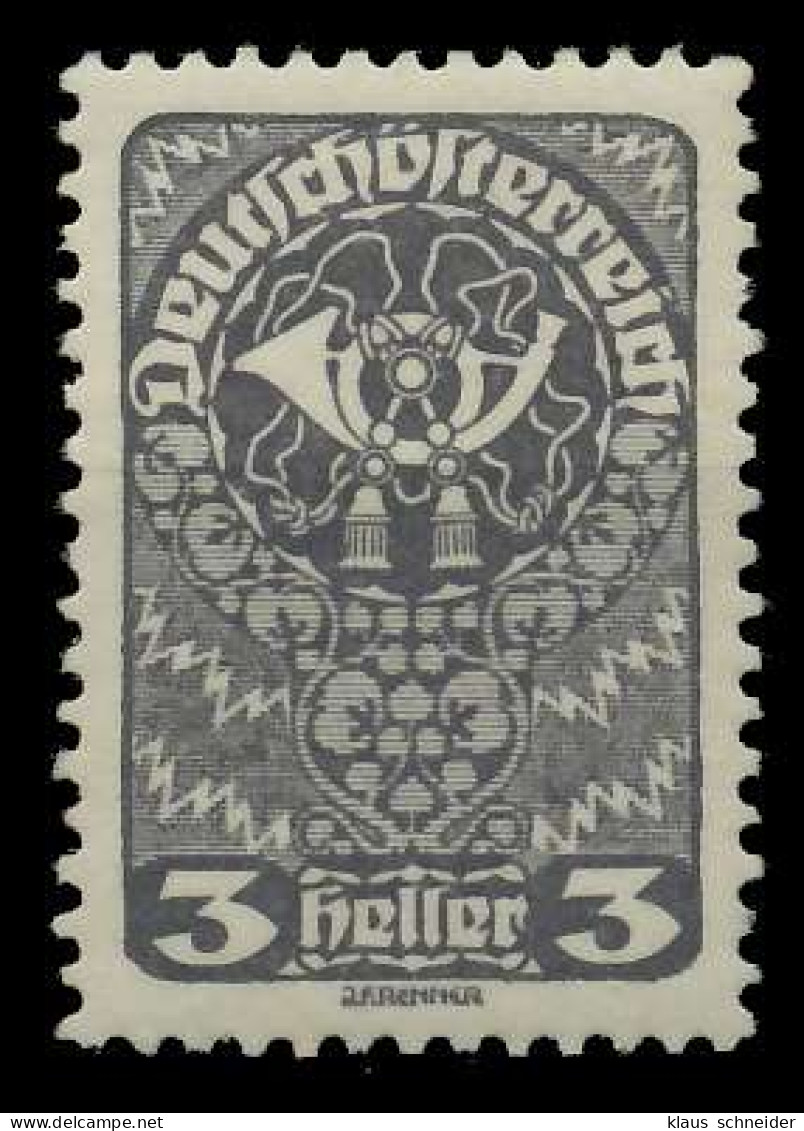 ÖSTERREICH 1919 Nr 255 Postfrisch X7A85CE - Ongebruikt