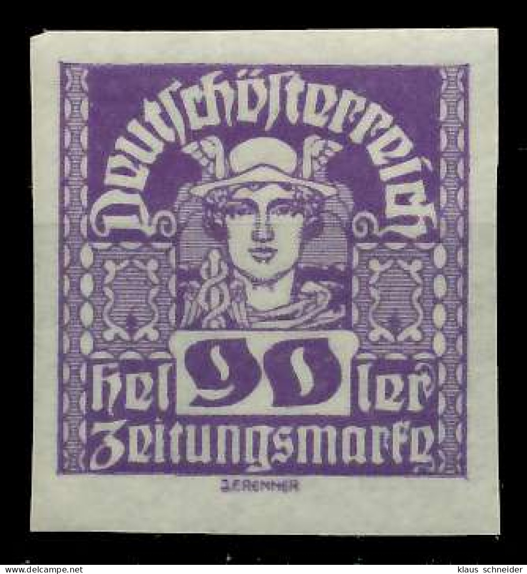 ÖSTERREICH 1920 21 ZEITUNGSMARKEN Nr 308x Postfrisch X7A8986 - Dagbladen