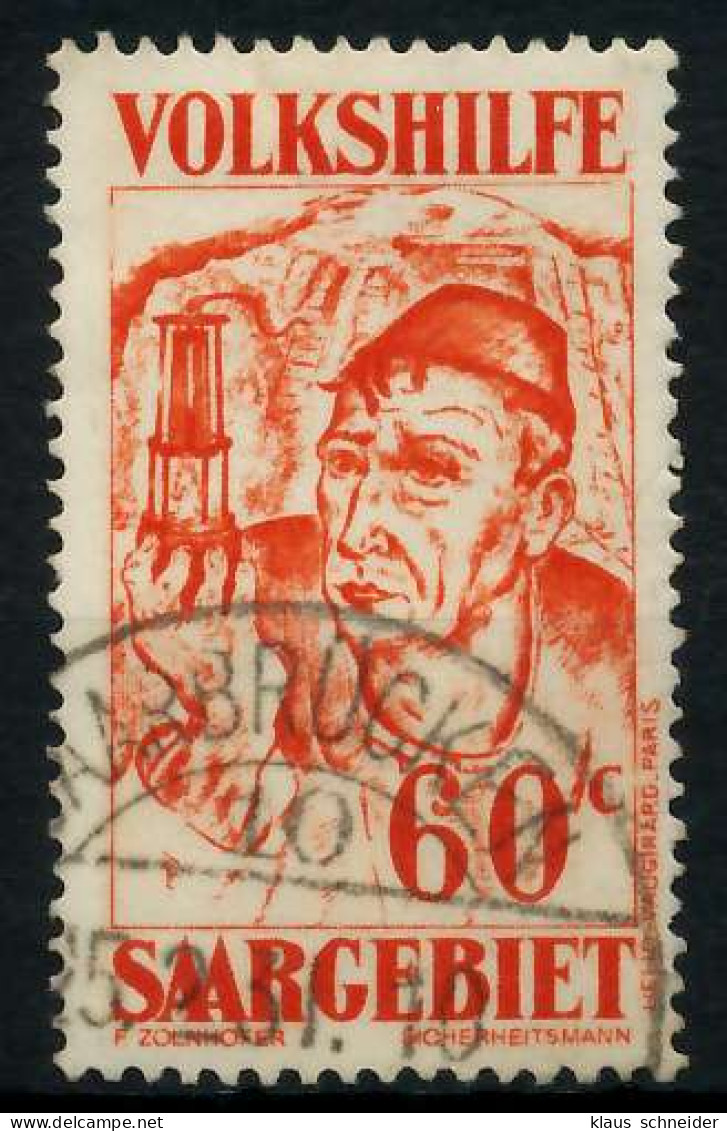 SAARGEBIET 1931 Nr 145 Gestempelt Gepr. X7B0E2E - Used Stamps