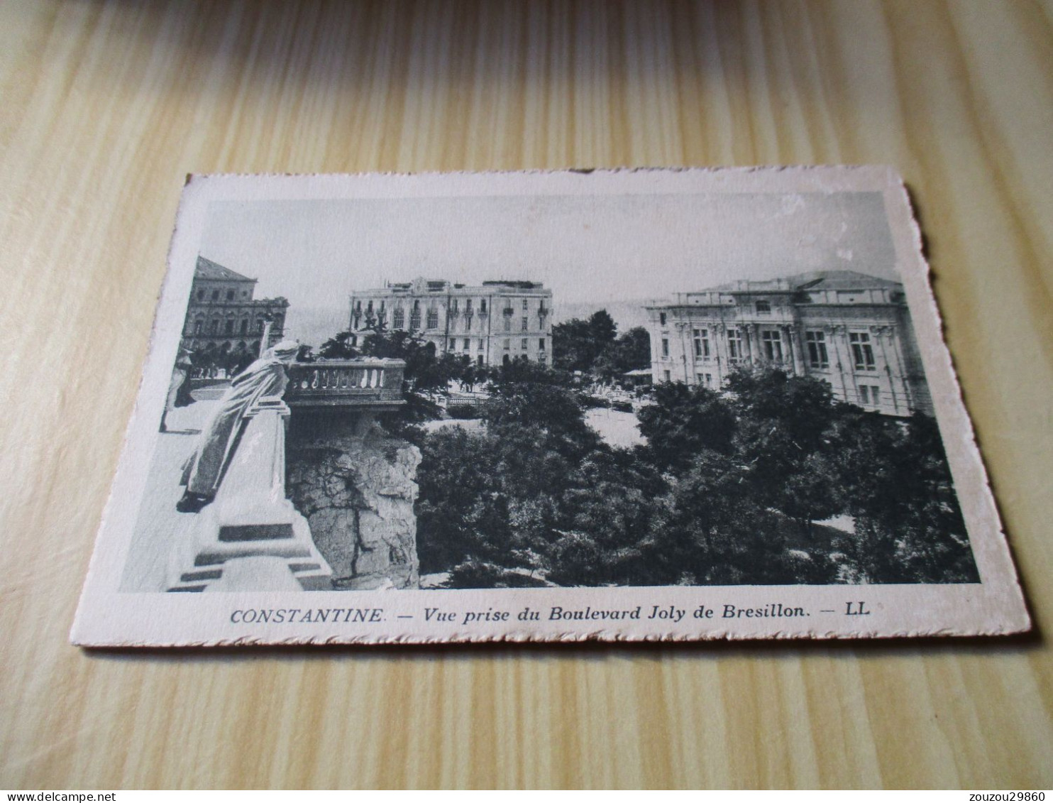 CPA Constantine (Algérie).Vue Prise Du Boulevard Joly De Bresillon. - Constantine