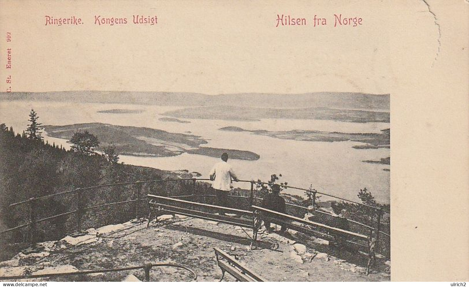 AK Ringerike - Kongens Udsigt - Ca. 1910  (69171) - Noorwegen