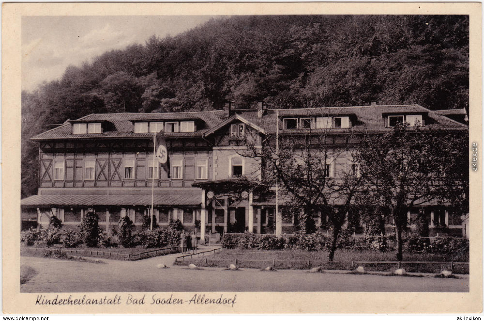 Ansichtskarte Bad Sooden-Allendorf Kinderheilanstalt 1938 - Bad Sooden-Allendorf