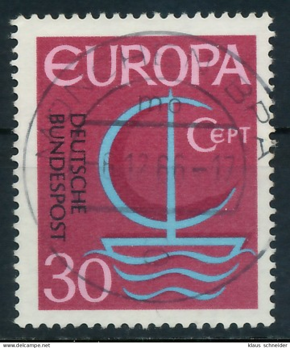 BRD BUND 1966 Nr 520 Zentrisch Gestempelt X7F8C0A - Used Stamps