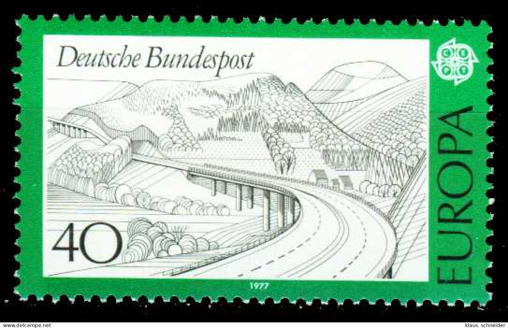 BRD BUND 1977 Nr 934 Postfrisch S5EFF2A - Unused Stamps