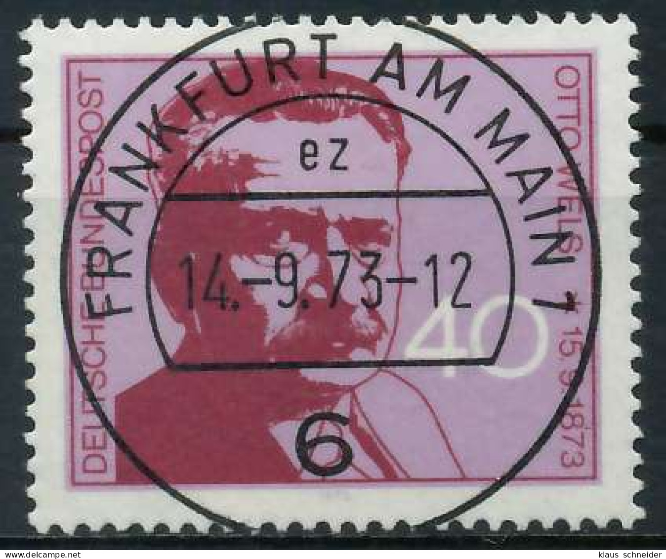 BRD 1973 Nr 780 Zentrisch Gestempelt X84FF0A - Used Stamps