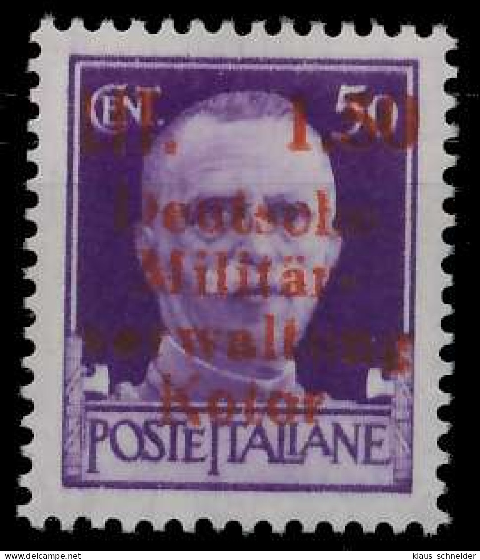 BES. 2WK KOTOR Nr 3YI Postfrisch Gepr. X88A222 - Ocupación 1938 – 45