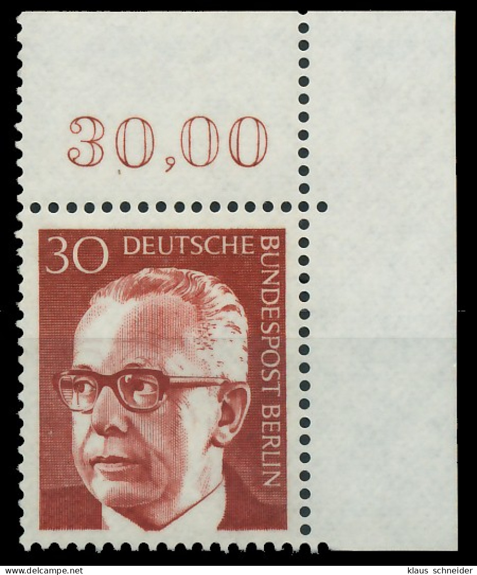 BERLIN DS HEINEM Nr 363 Postfrisch ECKE-ORE X8E84B2 - Unused Stamps