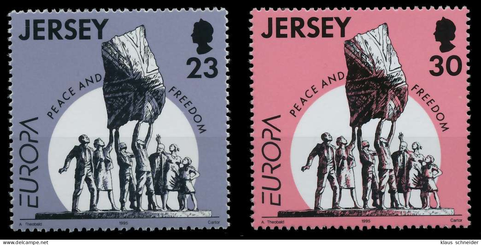 JERSEY 1995 Nr 693-694 Postfrisch X0A9C12 - Jersey