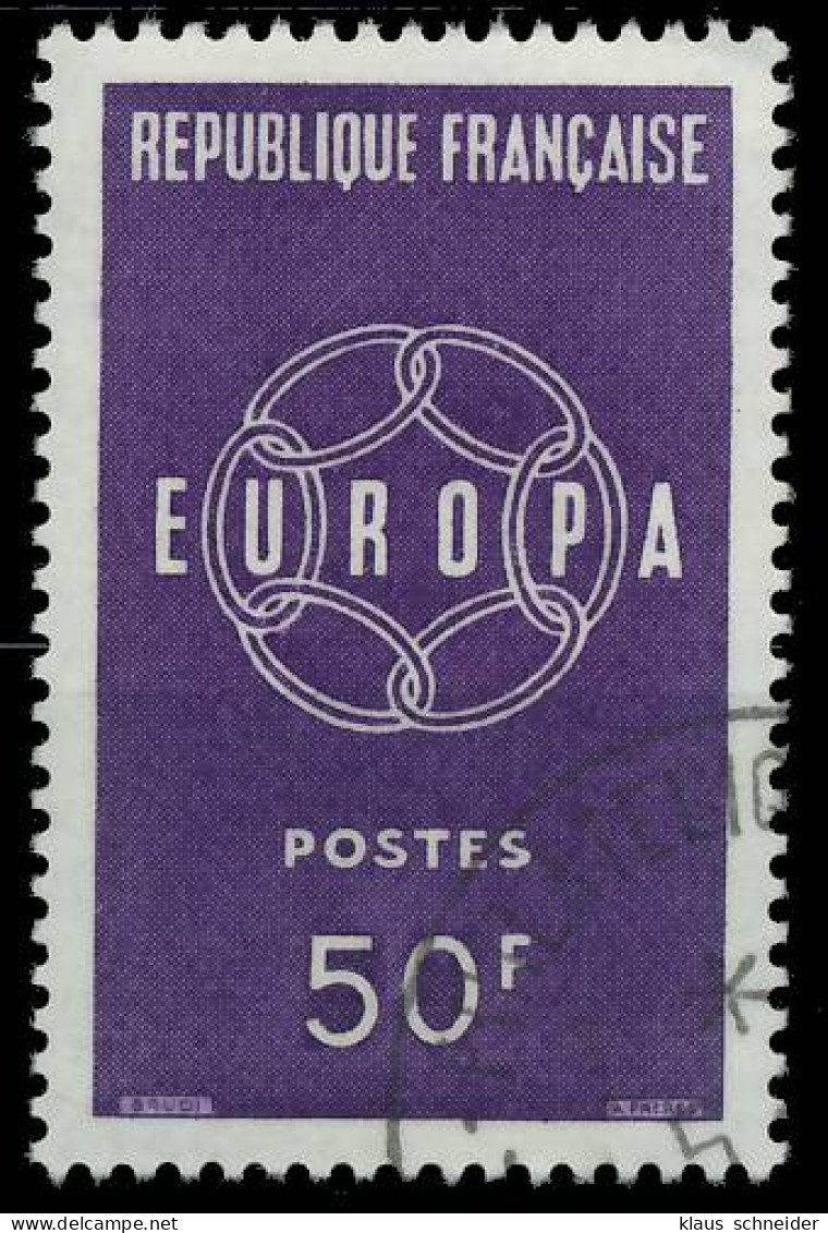 FRANKREICH 1959 Nr 1263 Gestempelt X3EBBEA - Usati